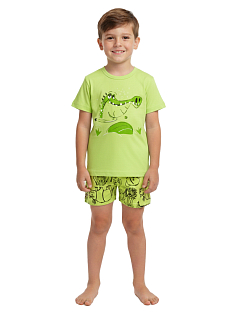 Пижама для мал.(фуфайка+брюки пиж.укор.)