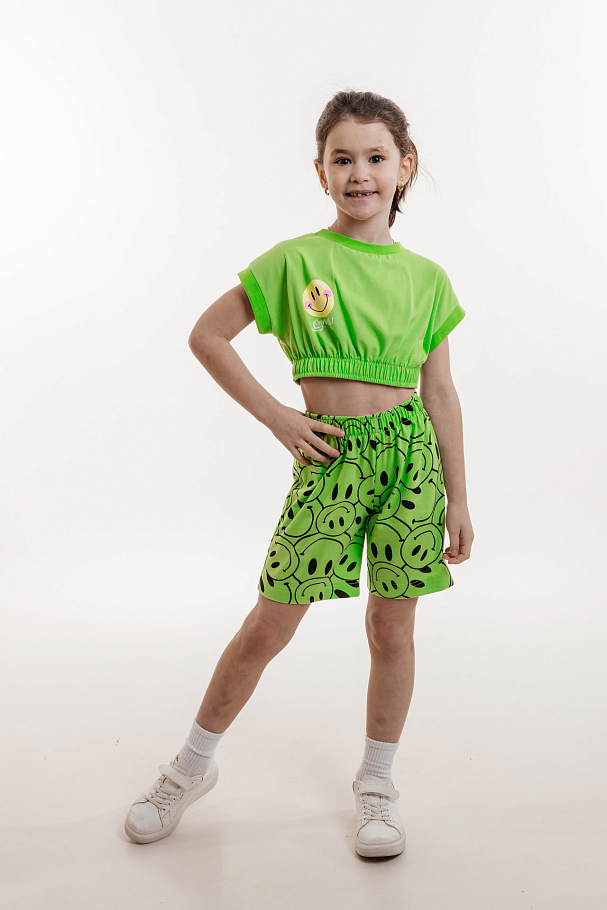 Костюм для дев.(топ+шорты)